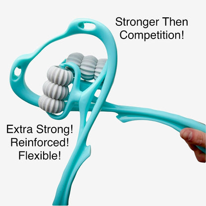 6 Wheel Roller Balls Massager, Lightweight and Portable for Waist, Shoulder, Neck